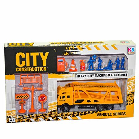 25911 KS, City İnşaat Kamyonu ve Oyun Seti