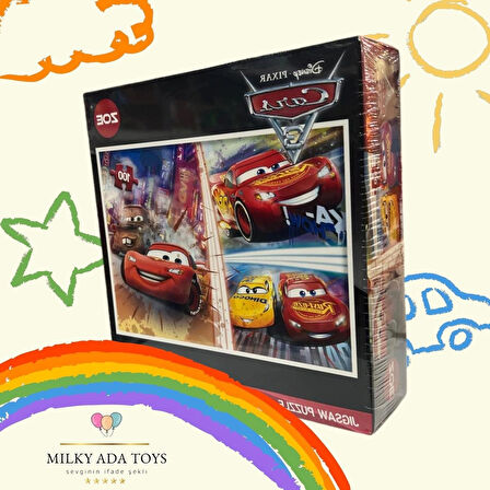 ZOE DISNEY CARS 3 PUZZLE 100 PARÇA YAPBOZ