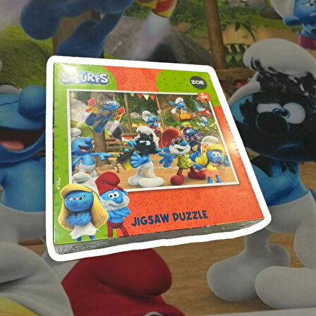 ZOE THE SMURFS JIGSAW PUZZLE 100 PCS ŞİRİNLER 100 PARÇA PUZZLE YAPBOZ