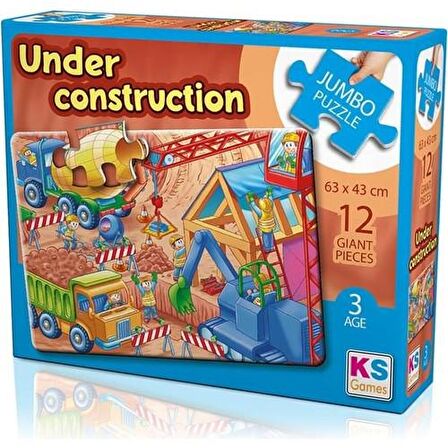 KS Games Yaşam 12 Parça Çocuk Puzzle