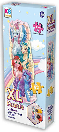 KS Games 52 Parça XL Puzzle - Unicorn