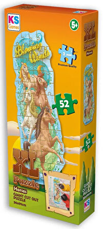 KS Games 52 Parça XL Puzzle - Horses