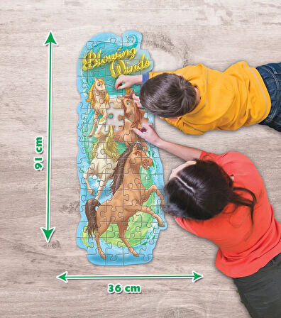 KS Games 52 Parça XL Puzzle - Horses