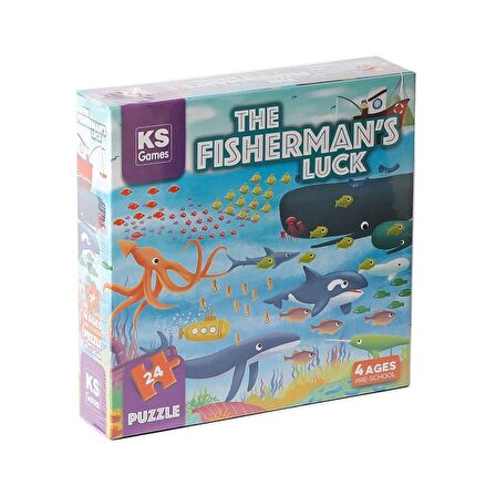 toptancadde - PRS 32708 The Fisherman Sluck Pre School Puzzle -KS Puzzle