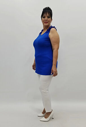 Miraggio Büyük Beden Bluz 98885 SAKS