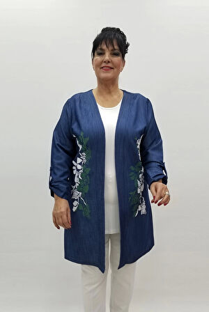 Miraggio Büyük Beden Takım 99239 MAVİ