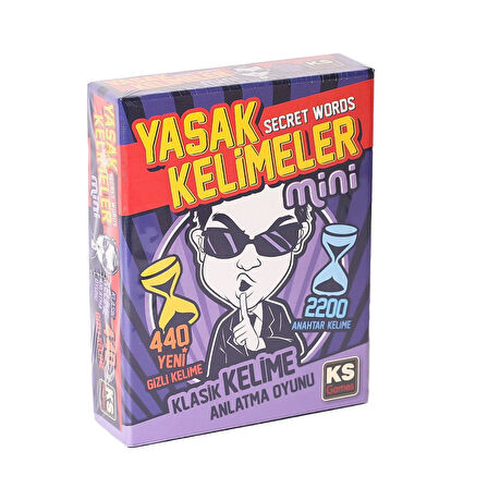 FABBATOYS Mini Yasak Kelimeler Oyunu