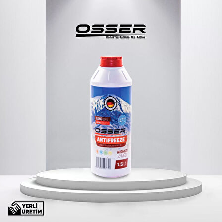 OSSER Antifriz 1,5 LT Kırmızı -42 Derece