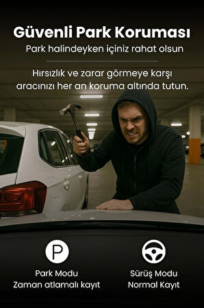 Mieco 1S Uyumlu Park Modu Akü Bağlantı Kablosu / Harwire Kit (Type-c)