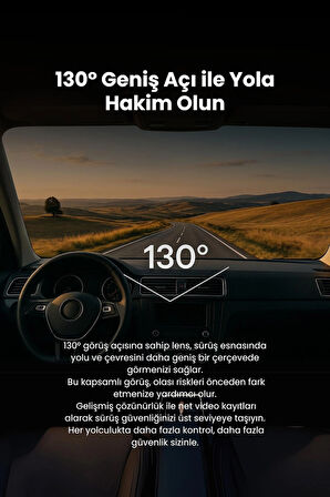 Mieco G4 2K QHD / GPS / 4G / Wifi / 140° Geniş Açı / Gece Görüşü / Ön + Arka Kamera / Sim Kartlı Araç Kamerası (2025) + Hafıza Kartı ve Park Kiti Hediyeli