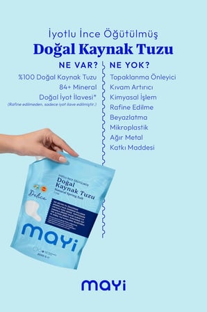 Mayi Tuz Kaynak Tuzu İyotlu İnce 2 Kg