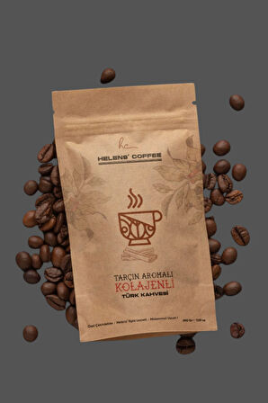 Kolajen Destekli Tarçın Aromalı Türk Kahvesi – Helen's Coffee-200 gr