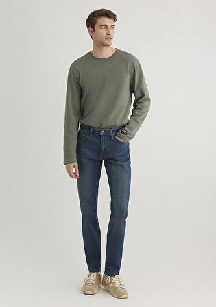 Marcus Gölgeli İndigo Mavisi Jean Pantolon 8835126869