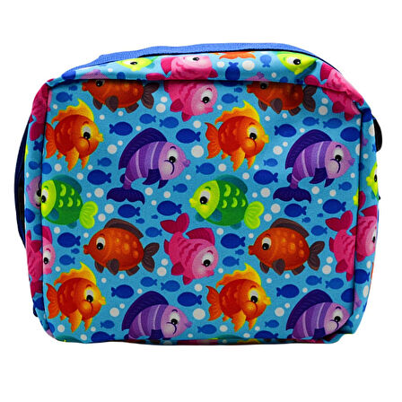 Brons Baskılı Termoslu Beslenme Çantası (BR-3263) Renk Seçenekli