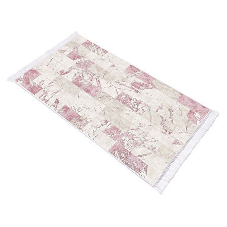 Dekoreko İpek Halı Dijital Saçaklı 2087 Desen 1