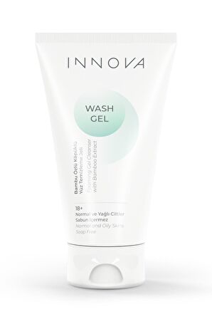 Innova Normal ve Yağlı Cilt için Temizleyici Sabunsuz Yüz Temizleme Jeli 150 ml 