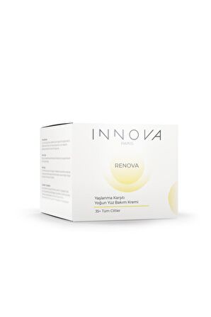 Innova Yaşlanma Karşıtı Mineral 35 Yaş + Gece-Gündüz Yüz ve Boyun Kremi 50 ml 