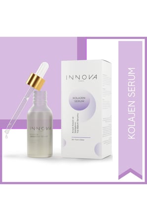 Innova Yaşlanma Karşıtı Kolajen 30 Yaş + Gece-Gündüz Yüz ve Boyun Serumu 30 ml 