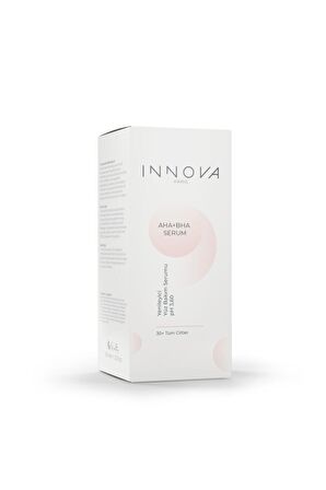 Innova AHA+BHA Tüm Cilt Tipleri İçin Su Bazlı Yağsız Nemlendirici Yüz Bakım Serumu 30 ml