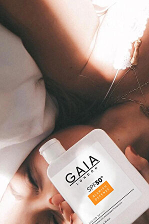 Gaia London Lekeli Ciltler Için Antioksidan Destekli 50spf Uva/uvb Güneş Kremi