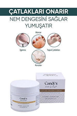 Candy's Çatlak Onarıcı Krem Crack Repair Cream 100 ml