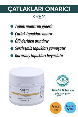 Candy's Çatlak Onarıcı Krem Crack Repair Cream 100 ml