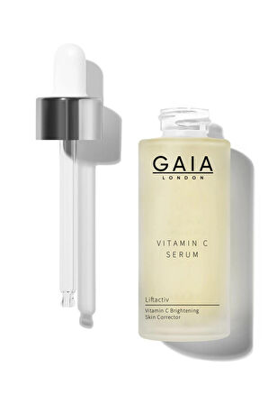 Gaia London Işıltı Veren Canlandırıcı Ve Aydınlatıcı Renk Tonu Eşitleyici Vitamin C Serum 50ml