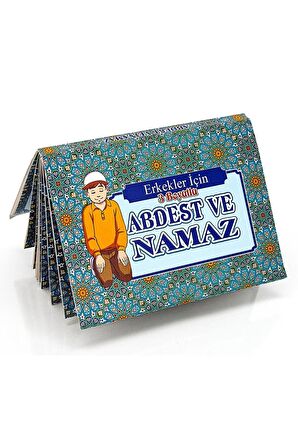 3 Boyutlu Abdest Ve Namaz Kartelası Erkek