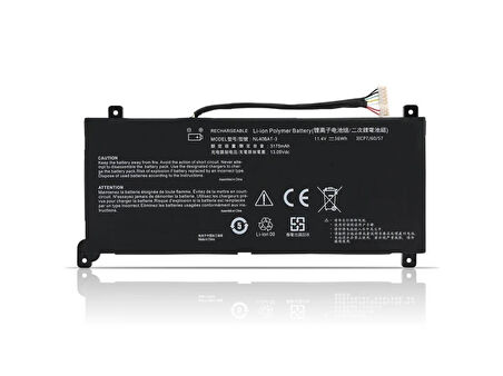 RETRO Clevo NL40BAT-3 Notebook Bataryası