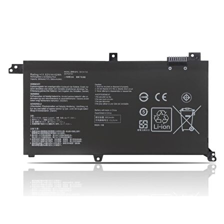 RETRO ASUS X430U, B31N1732 NOTEBOOK BATARYASI