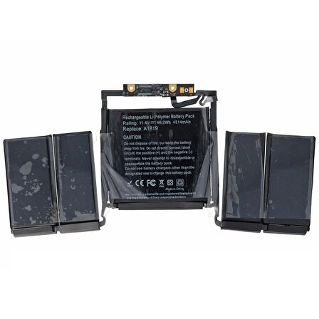 RETRO APPLE MACBOOK PRO A1706 (2016), A1819 NOTEBOOK BATARYASI ( Apple Uyumludur.)