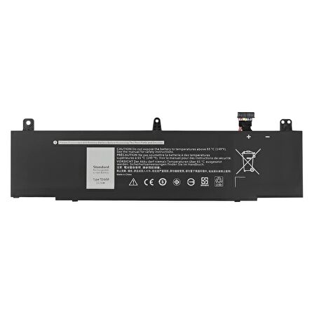 RETRO DELL ALİENWARE 13 R3, TDW5P NOTEBOOK BATARYASI
