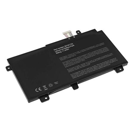 RETRO ASUS FX504G, B31N1726 (VER.1) NOTEBOOK BATARYASI
