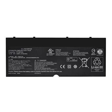 RETRO FUJİTSU LİFEBOOK U745, FPCBP425 NOTEBOOK BATARYASI
