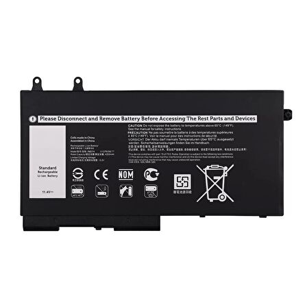 RETRO DELL LATİTUDE 5400, 5500 NOTEBOOK BATARYASI - 3 CELL