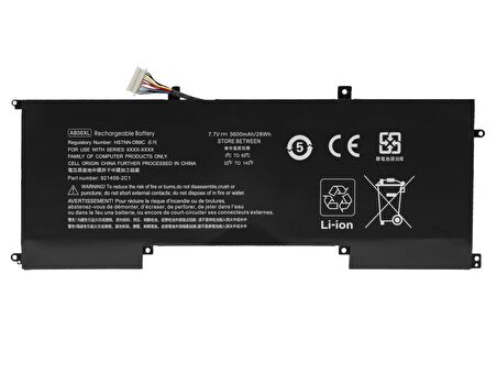 RETRO Hp Envy 13-ad, 13-ad000, 13-ad100 (Ver.1), AB06XL Notebook Bataryası