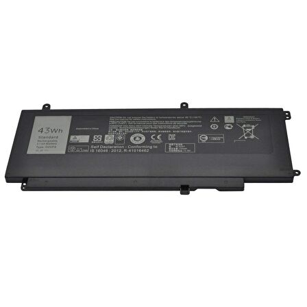 RETRO Dell Inspiron 7547, 7548, D2VF9, PXR51 Notebook Bataryası