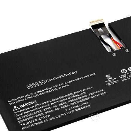 RETRO Hp Spectre XT 13-2000, Envy Spectre XT 13-2000, HD04XL Notebook Bataryası