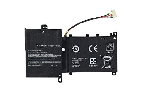 RETRO Hp Pavilion 11-k x360, 11-k000, 11-k100, HV02XL Notebook Bataryası