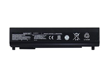 RETRO Toshiba Dynabook Portege R30-A, PA5161U-1BRS, PA5162U-1BRS Notebook Bataryası - Siyah