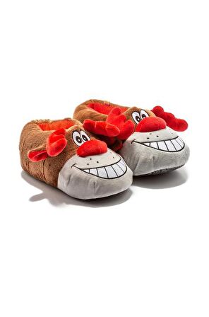 Twigy Happy Kahve Kadın Panduf Terlik AA0632