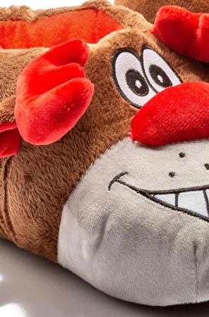 Twigy Happy Kahve Kadın Panduf Terlik AA0632