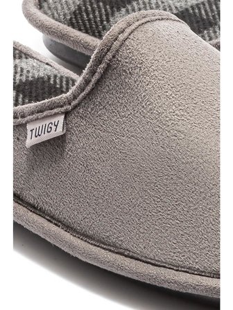 TWIGY TW EKOSE GRİ-3 ERKEK EV TERLİK 41/46