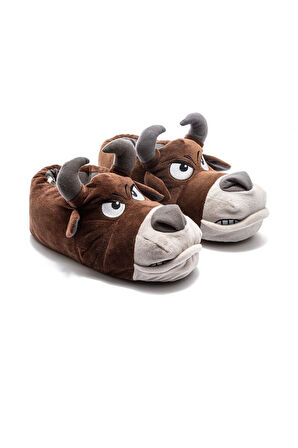 Twigy EE0511 TW TORO Erkek Hayvanlı Panduf Kahve 41-46 