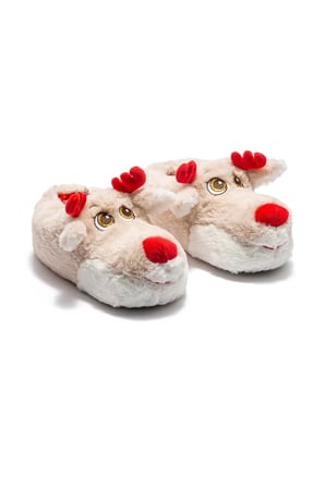Twigy Betty Kadın Hayvanlı Panduf Bej 36/41