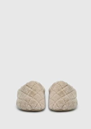 Bej Kadın Ev Terliği