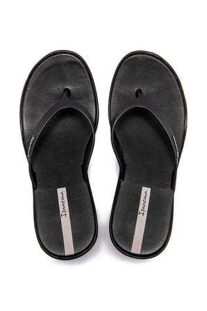 İpanema High Fashion Fem Kadın Parmak Arası Terlik Siyah 35/40