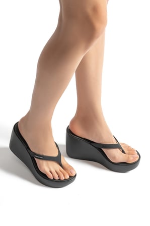 İpanema High Fashion Fem Kadın Parmak Arası Terlik Siyah 35/40