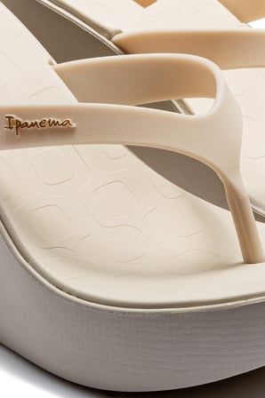 İpanema High Fashion Fem Kadın Parmak Arası Terlik Bej 35/40