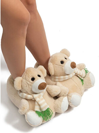 TWIGY TW KUTUP BEJ KADIN HAYVANLI PANDUF 36/41